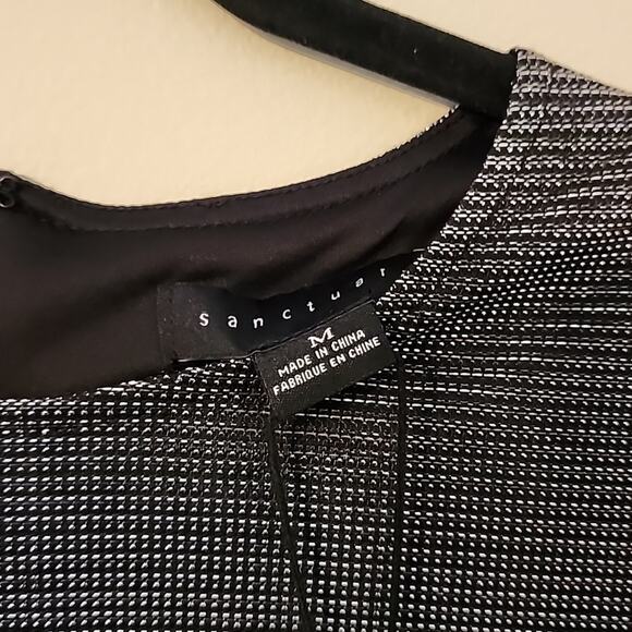 NEW Sanctuary Night Disco Cutout Metallic Dress - Picture 6 of 10